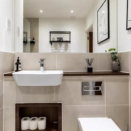 Modern 1 Bed L City Views L Work Space London Exterior photo