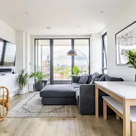 Modern 1 Bed L City Views L Work Space London Exterior photo